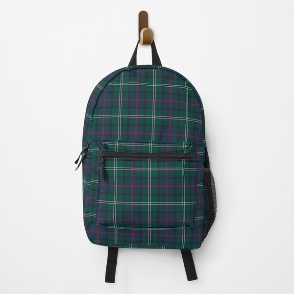 Loch Carron District tartan backpack