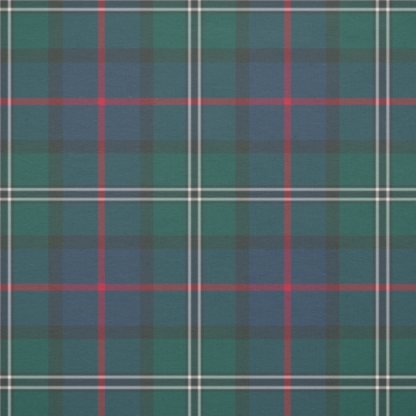 Loch Carron District tartan fabric