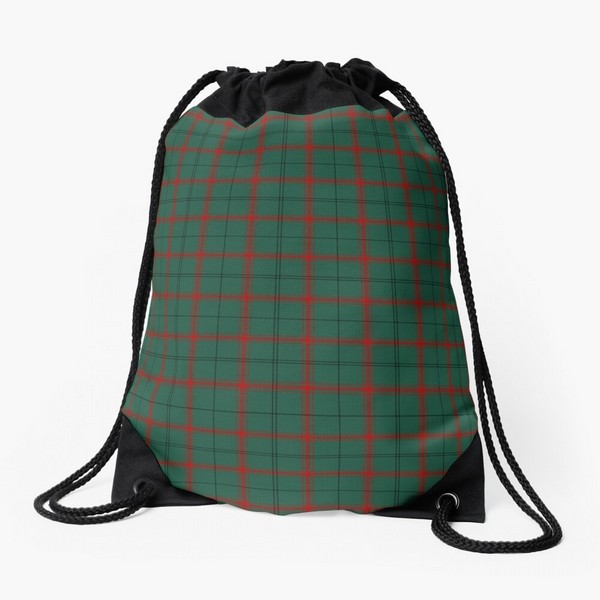 Loch Laggan District tartan drawstring bag