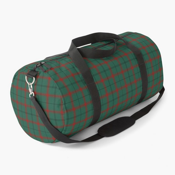 Loch Laggan District tartan duffle bag