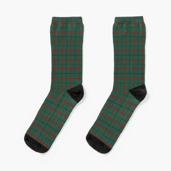 Loch Laggan District tartan socks