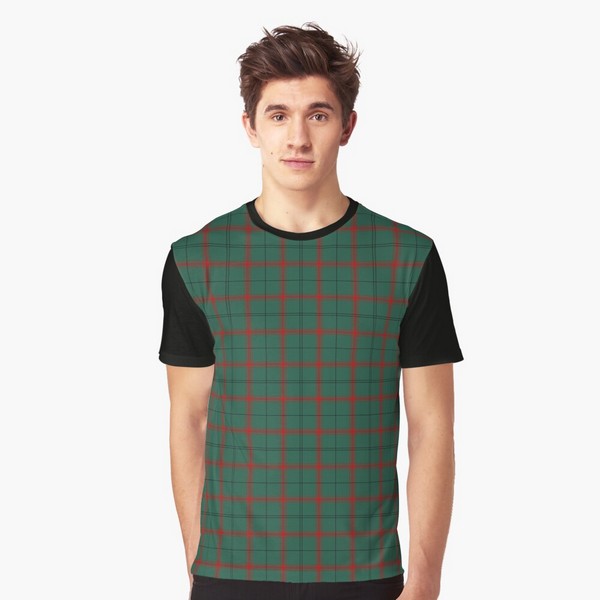 Loch Laggan District tartan tee shirt