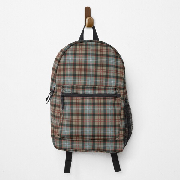 Lochaber District tartan backpack