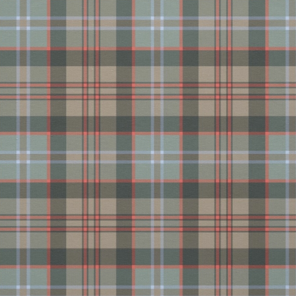 Lochaber District tartan fabric