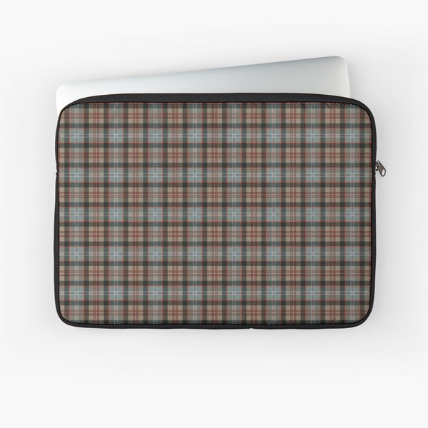 Lochaber District tartan laptop sleeve