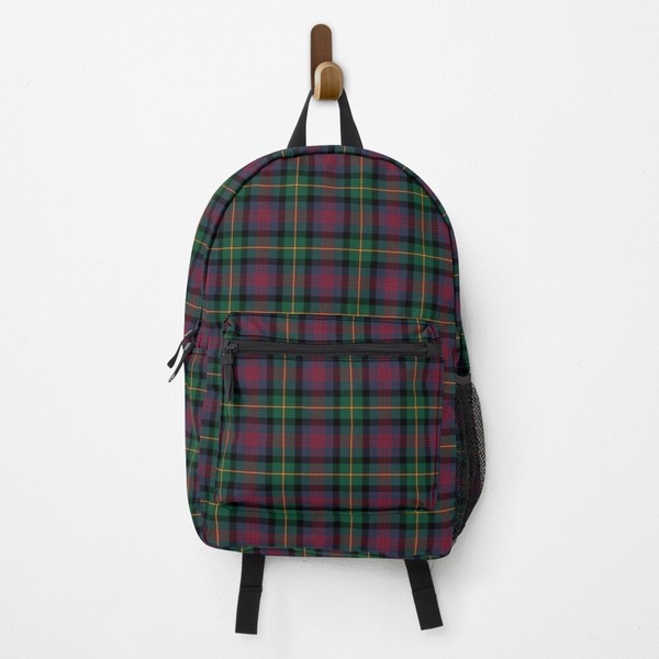 Logan tartan backpack