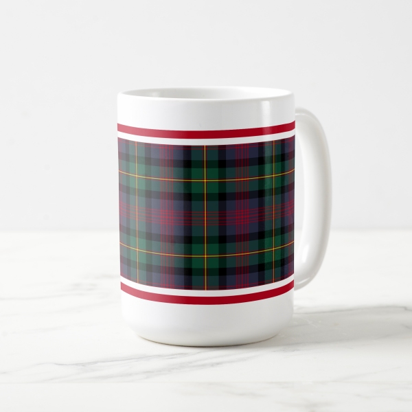 Logan tartan coffee mug