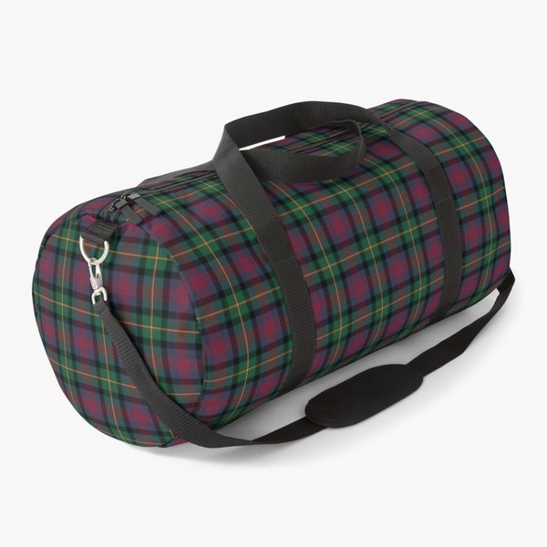 Logan tartan duffle bag