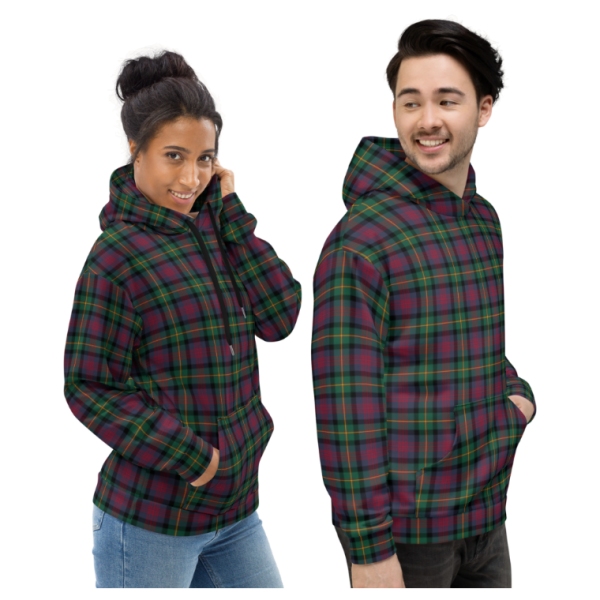 Logan tartan hoodie