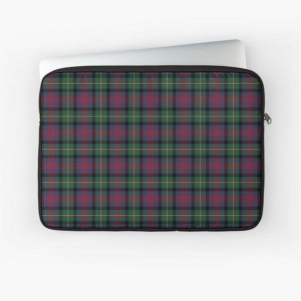 Logan tartan laptop sleeve