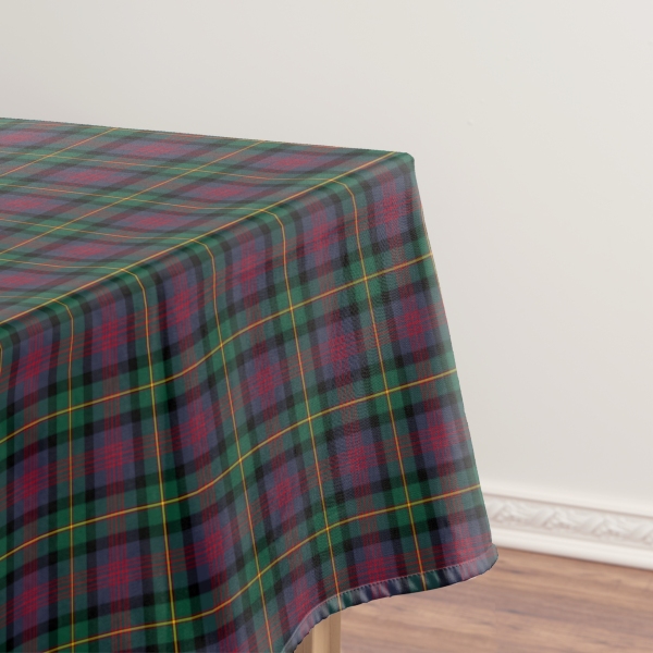 Logan tartan tablecloth