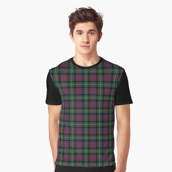 Logan tartan tee shirt