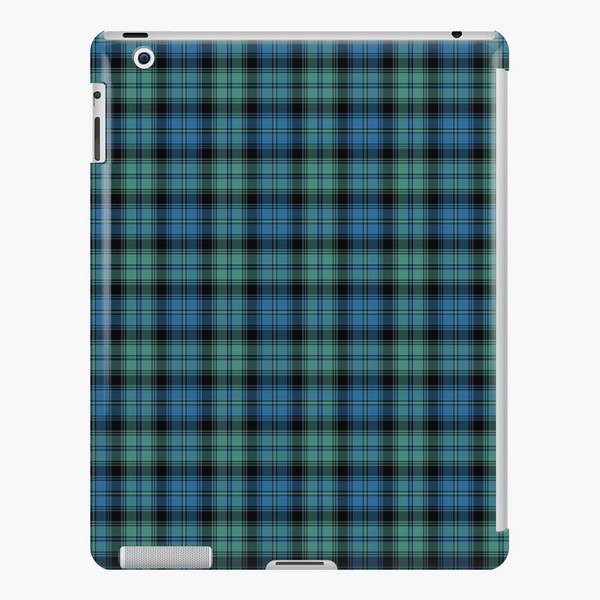 Lorne District tartan iPad case