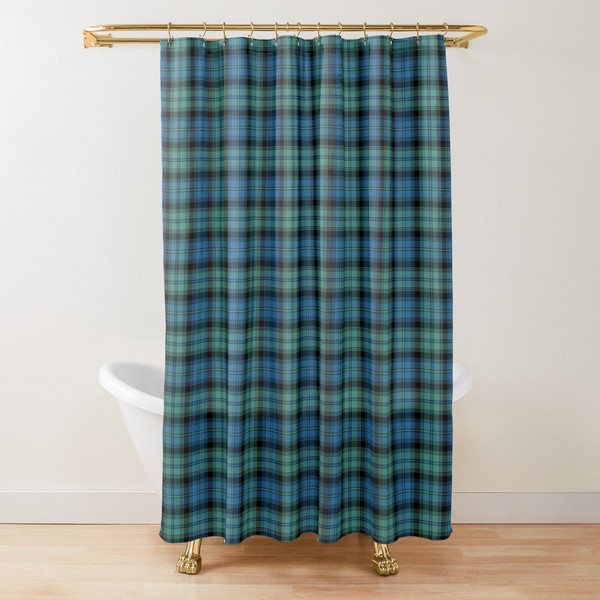 Lorne District tartan shower curtain