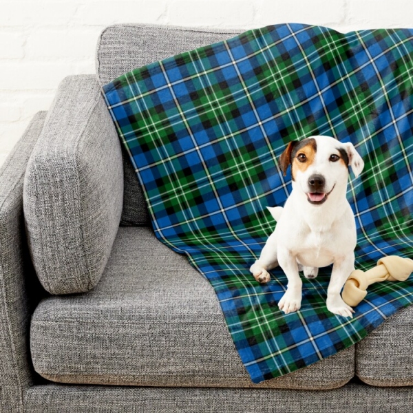 Louisiana Tartan Pet Blanket