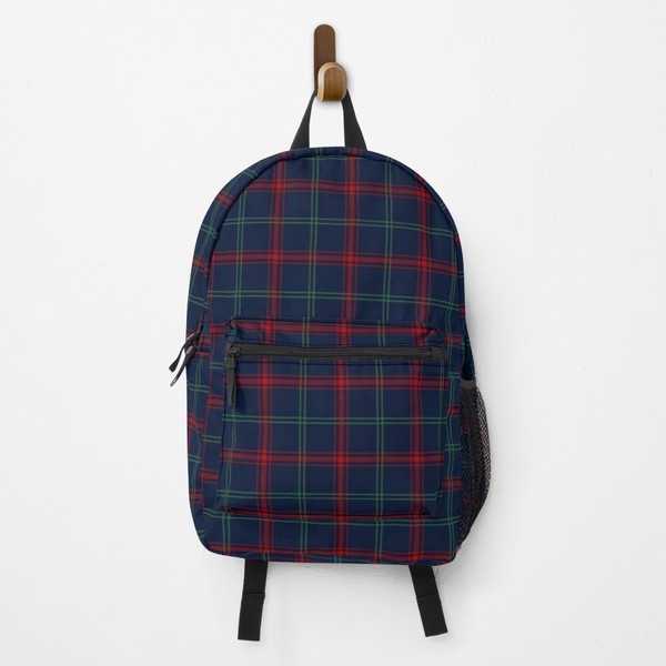 Lynch tartan backpack