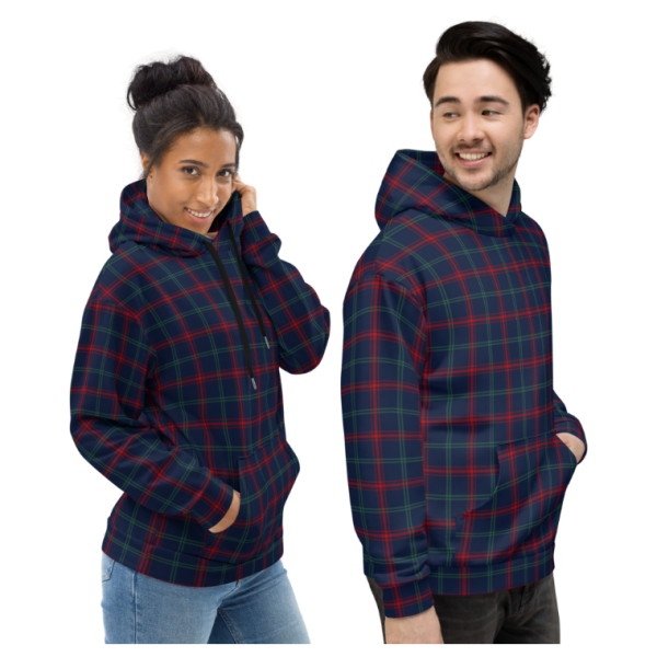 Lynch tartan hoodie