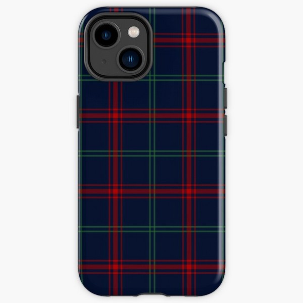 Clan Lynch Tartan iPhone Case