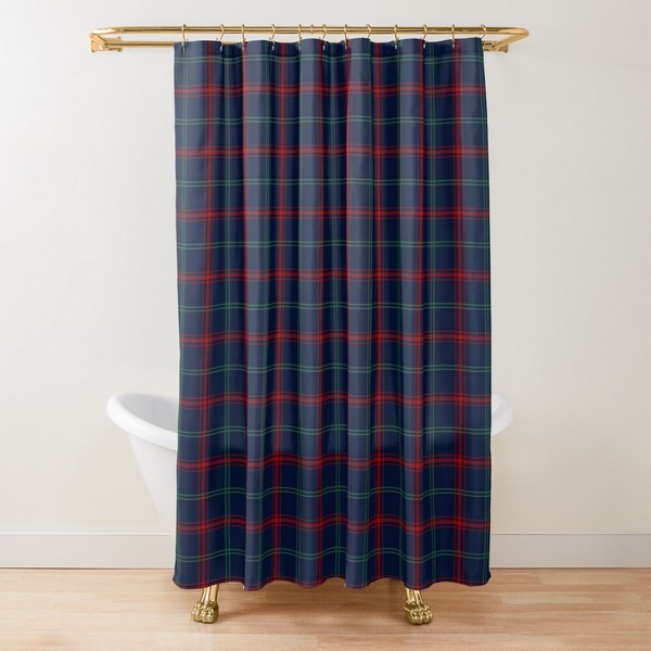 Lynch tartan shower curtain
