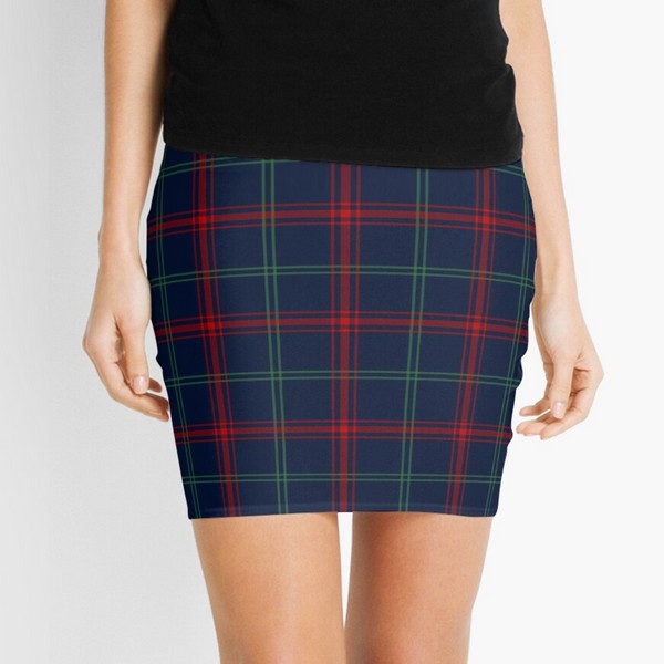 Lynch tartan mini skirt