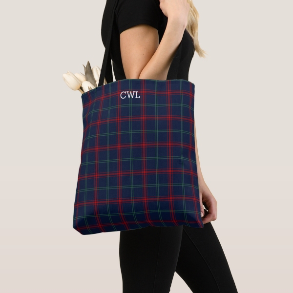 Clan Lynch Tartan Tote Bag