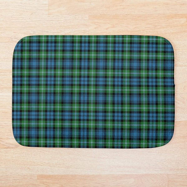 Clan Lyon Tartan Floor Mat