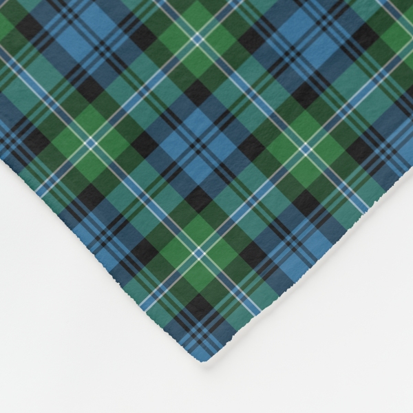 Lyon tartan fleece blanket