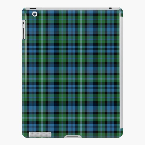 Lyon tartan iPad case