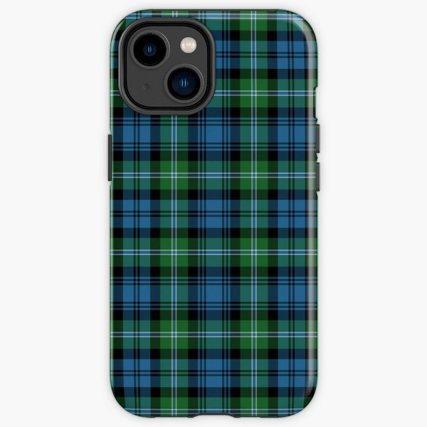 Lyon tartan iPhone case