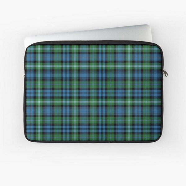 Lyon tartan laptop sleeve