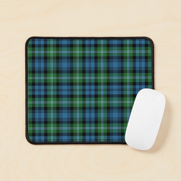 Lyon tartan mouse pad