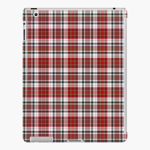 Clan MacAlister Tartan iPad Case