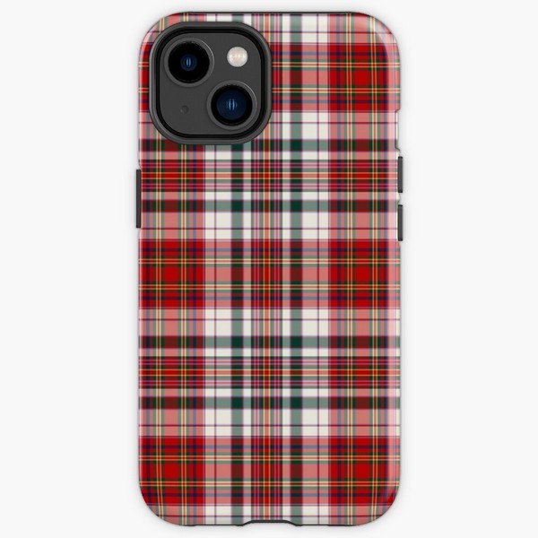 Clan MacAlister Tartan iPhone Case