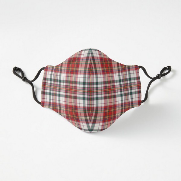 MacAlister tartan fitted face mask