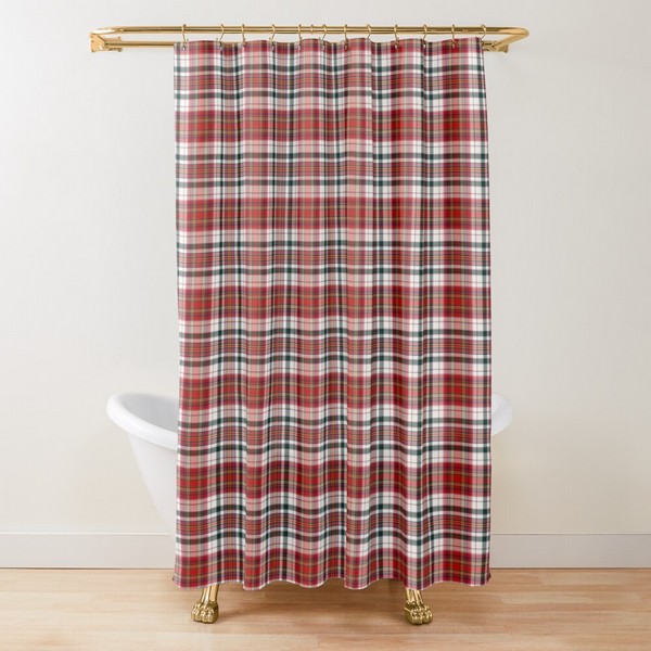 MacAlister tartan shower curtain