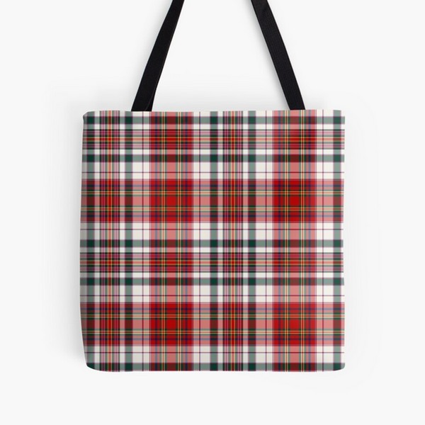 Clan MacAlister Tartan Tote Bag