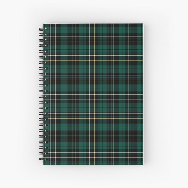 Clan MacAlpine Tartan Notebook