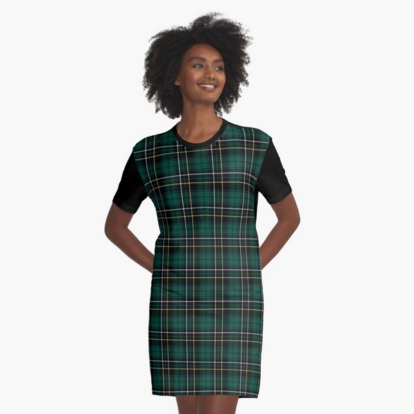 MacAlpine tartan tee shirt dress