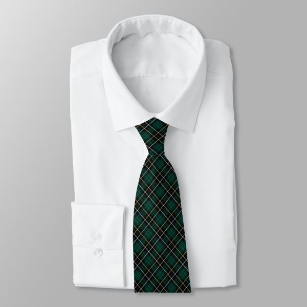 MacAlpine tartan necktie