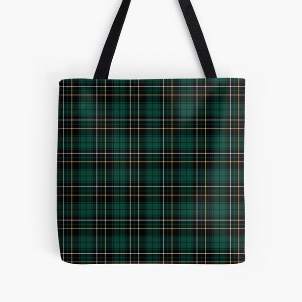 Clan MacAlpine Tartan Tote Bag