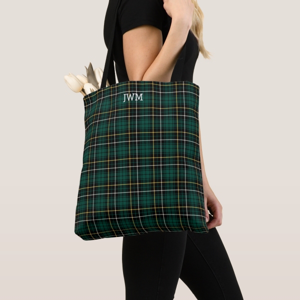 Clan MacAlpine Tartan Tote Bag