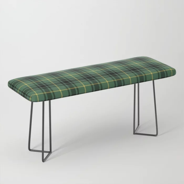 Clan MacArthur Tartan Bench