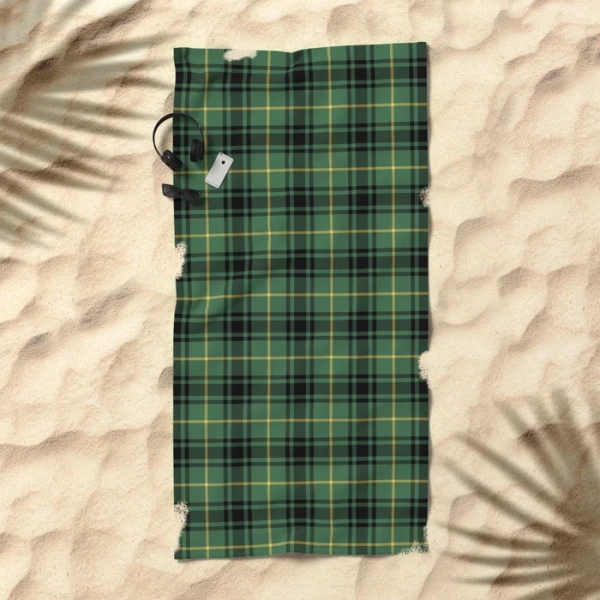 MacArthur tartan beach towel