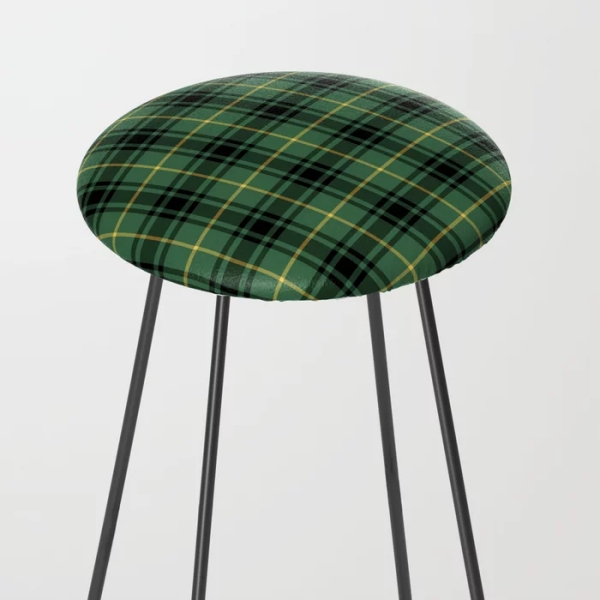 MacArthur tartan counter stool