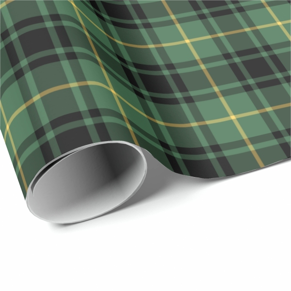 MacArthur tartan wrapping paper