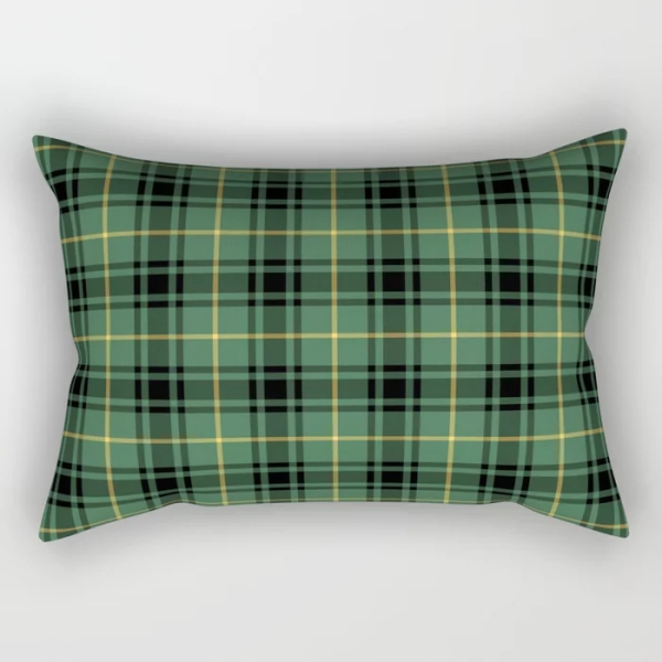 MacArthur tartan rectangular throw pillow