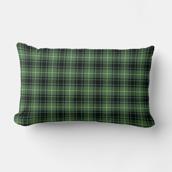 MacArthur tartan lumbar cushion