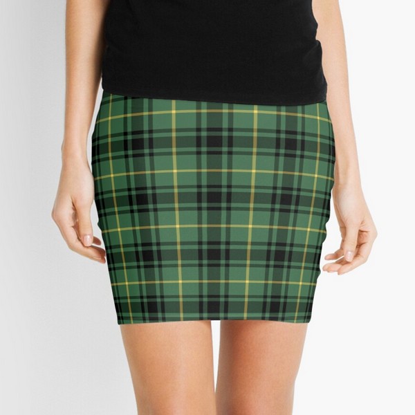 MacArthur tartan mini skirt