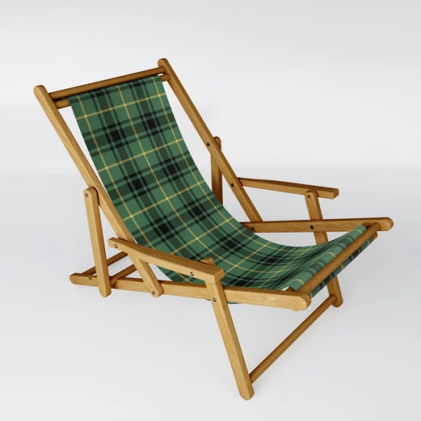 MacArthur tartan sling chair
