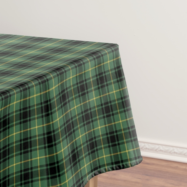 MacArthur tartan tablecloth